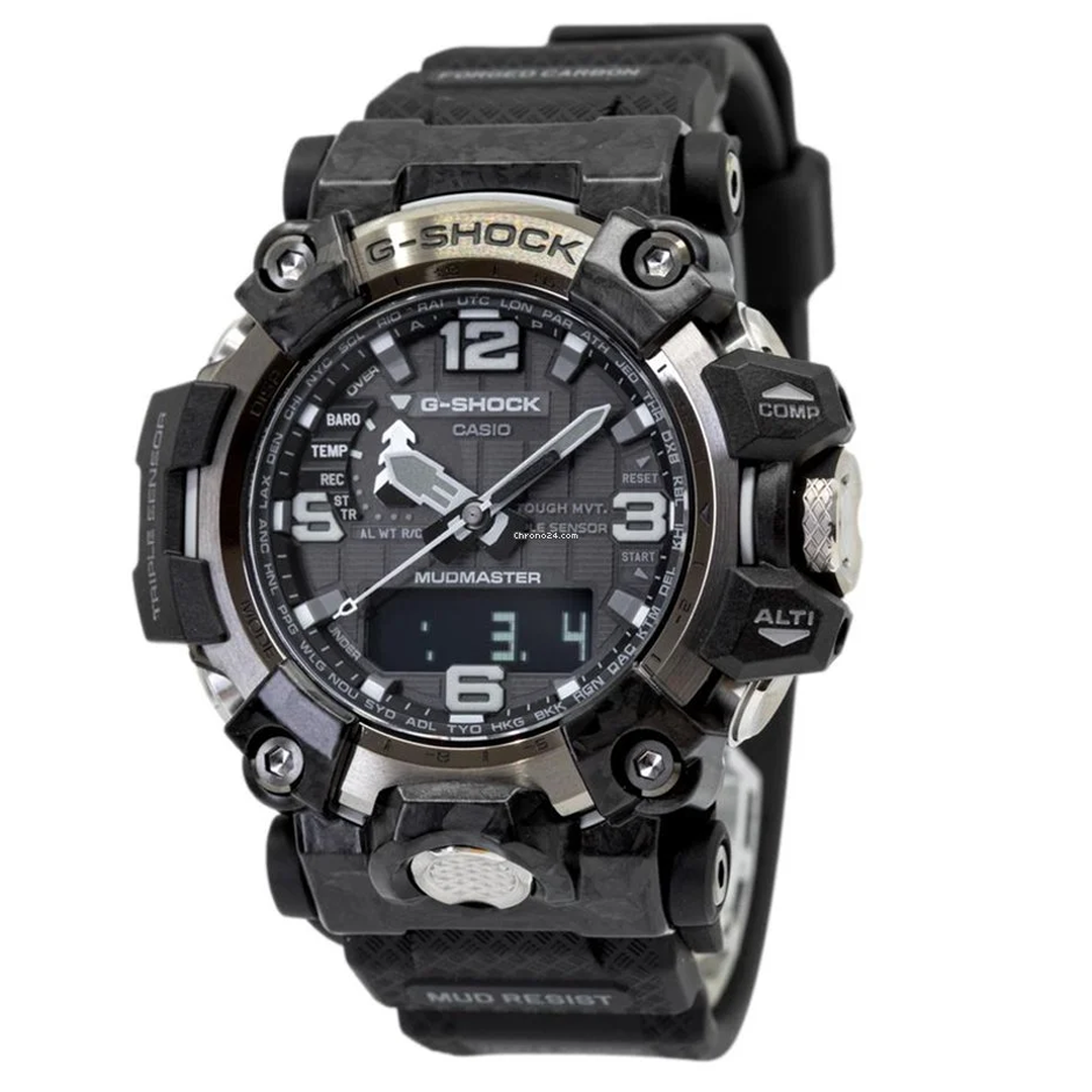 RELOJ G-SHOCK MUD MASTER NEGRO G-S-262