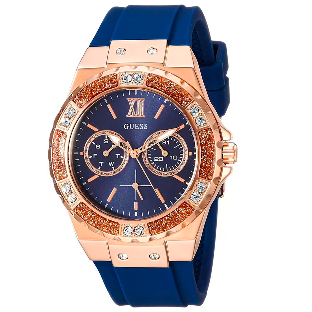 RELOJ GUESS SILICONA AZUL U1053L1 GUE-M-4