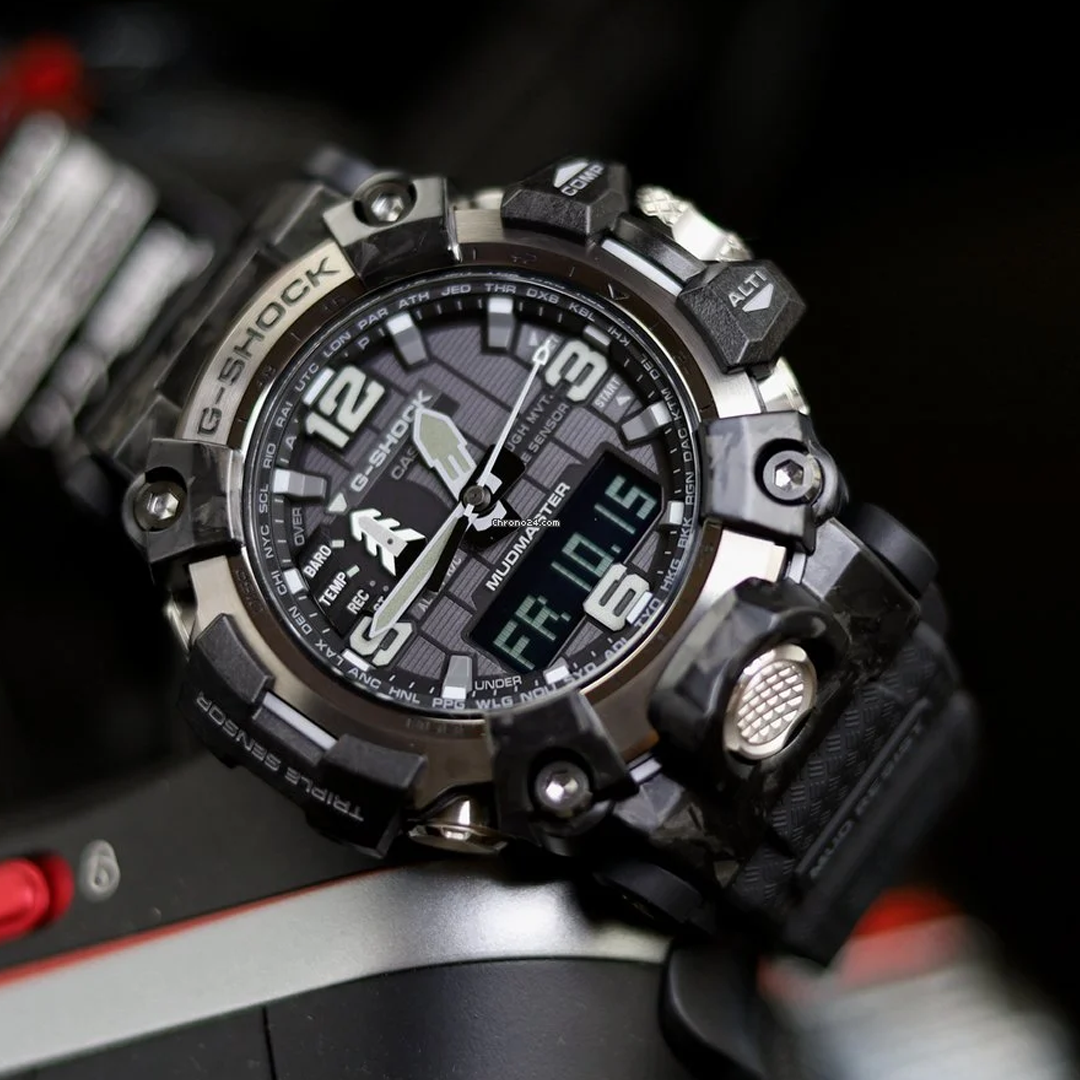 RELOJ G-SHOCK MUD MASTER NEGRO G-S-262