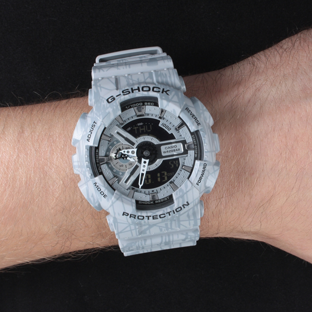 RELOJ G-SHOCK GRIS DEGRADADO G-S-10