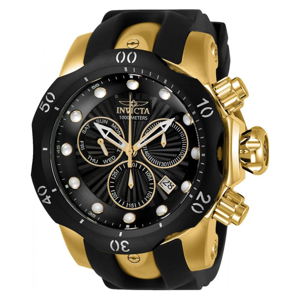 Reloj Invicta Venom 24257 Hombre Negro y Dorado