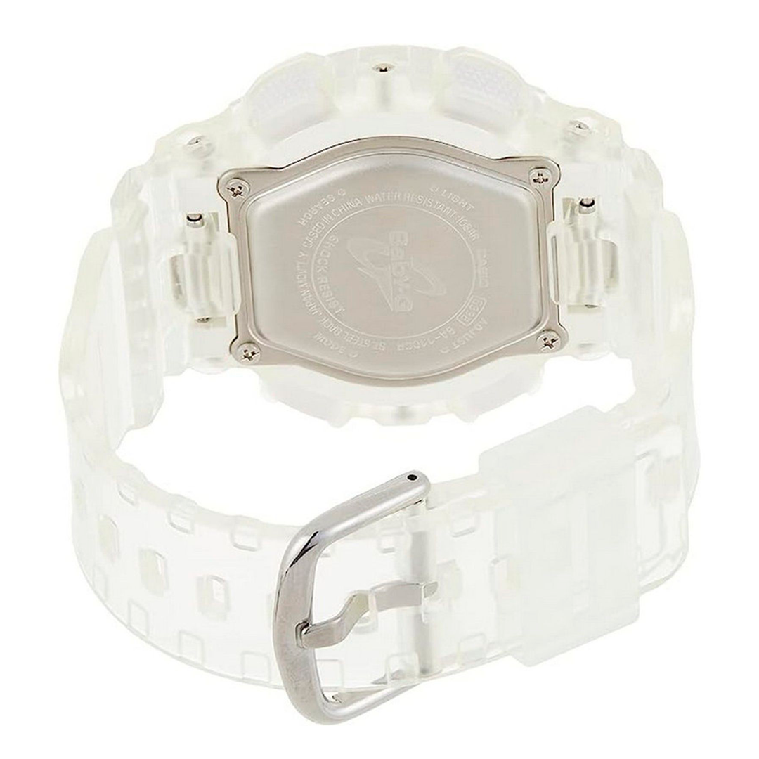 RELOJ BABY-G RESINA TRANSPARENTE BA-110CR-7A G-SK-M-21