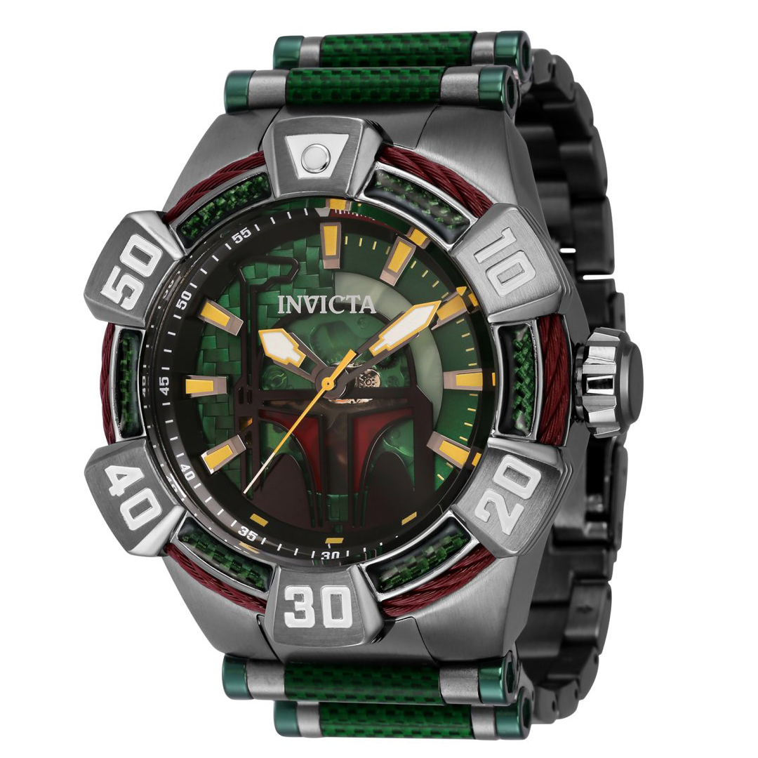 RELOJ INVICTA STAR WARS BOBA FETT 40608 AUTOMÁTICO INV-286