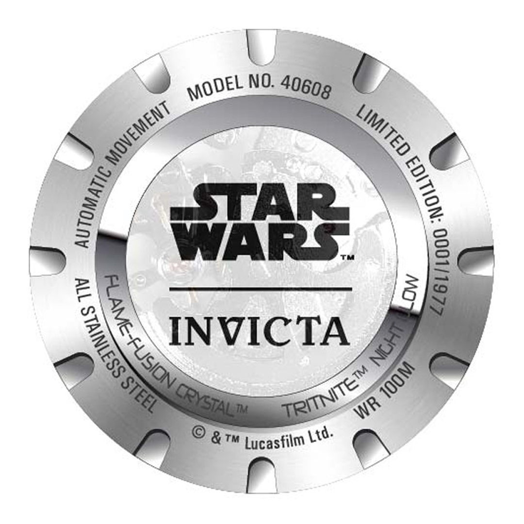 RELOJ INVICTA STAR WARS BOBA FETT 40608 AUTOMÁTICO INV-286