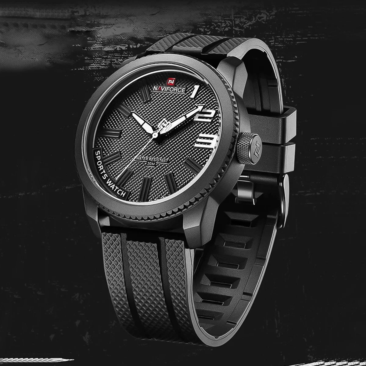 RELOJ NAVIFORCE CLASIC NEGRO NAV-101