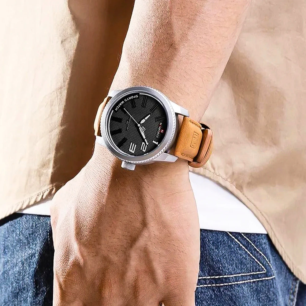 Reloj Naviforce NAV-106 Hombre Clásico Marrón