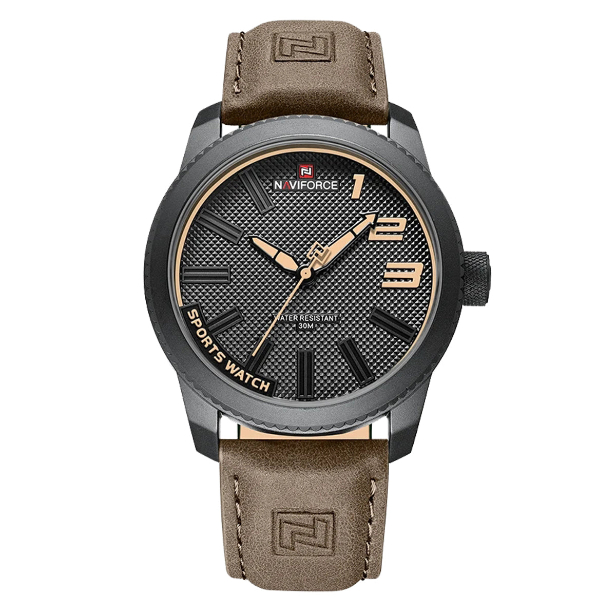 RELOJ NAVIFORCE CLASIC MARRÓN OSCURO NAV-108