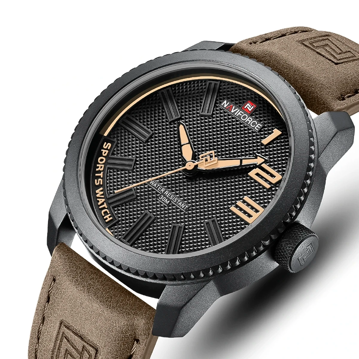 RELOJ NAVIFORCE CLASIC MARRÓN OSCURO NAV-108