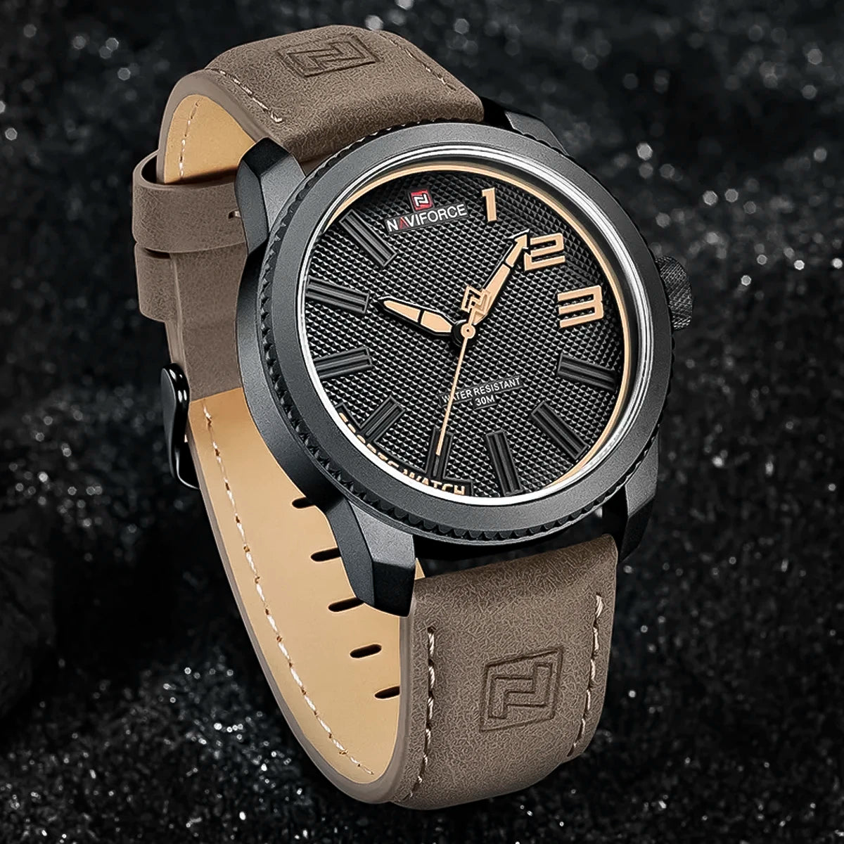 RELOJ NAVIFORCE CLASIC MARRÓN OSCURO NAV-108