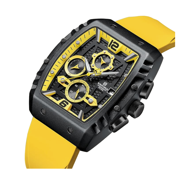 RELOJ NAVIFORCE RETRO AMARILLO NAV-119