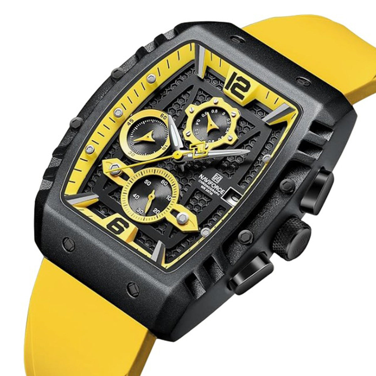 RELOJ NAVIFORCE RETRO AMARILLO NAV-119