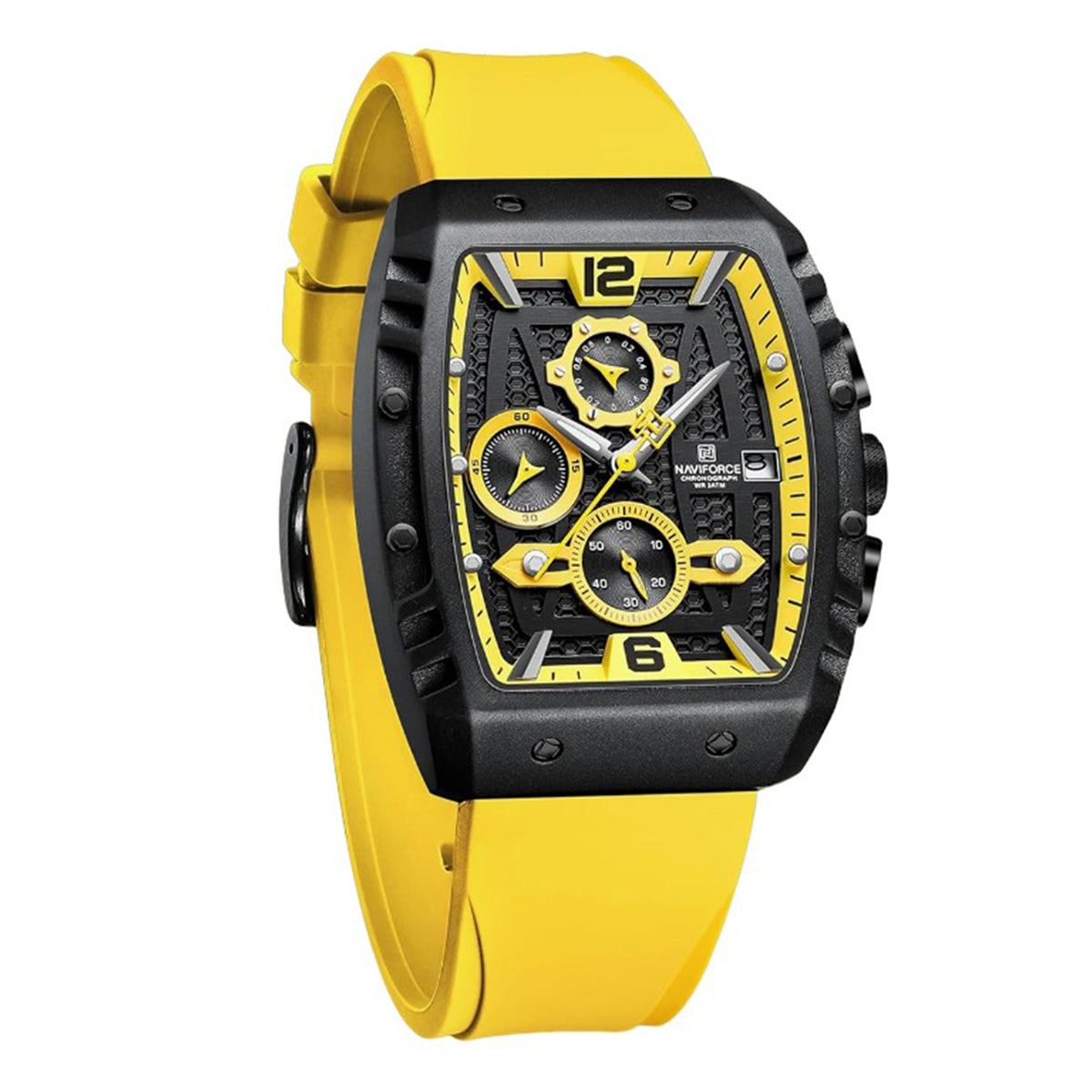 RELOJ NAVIFORCE RETRO AMARILLO NAV-119