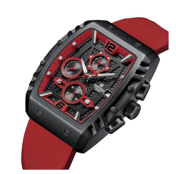 RELOJ NAVIFORCE RETRO ROJO NAV-120