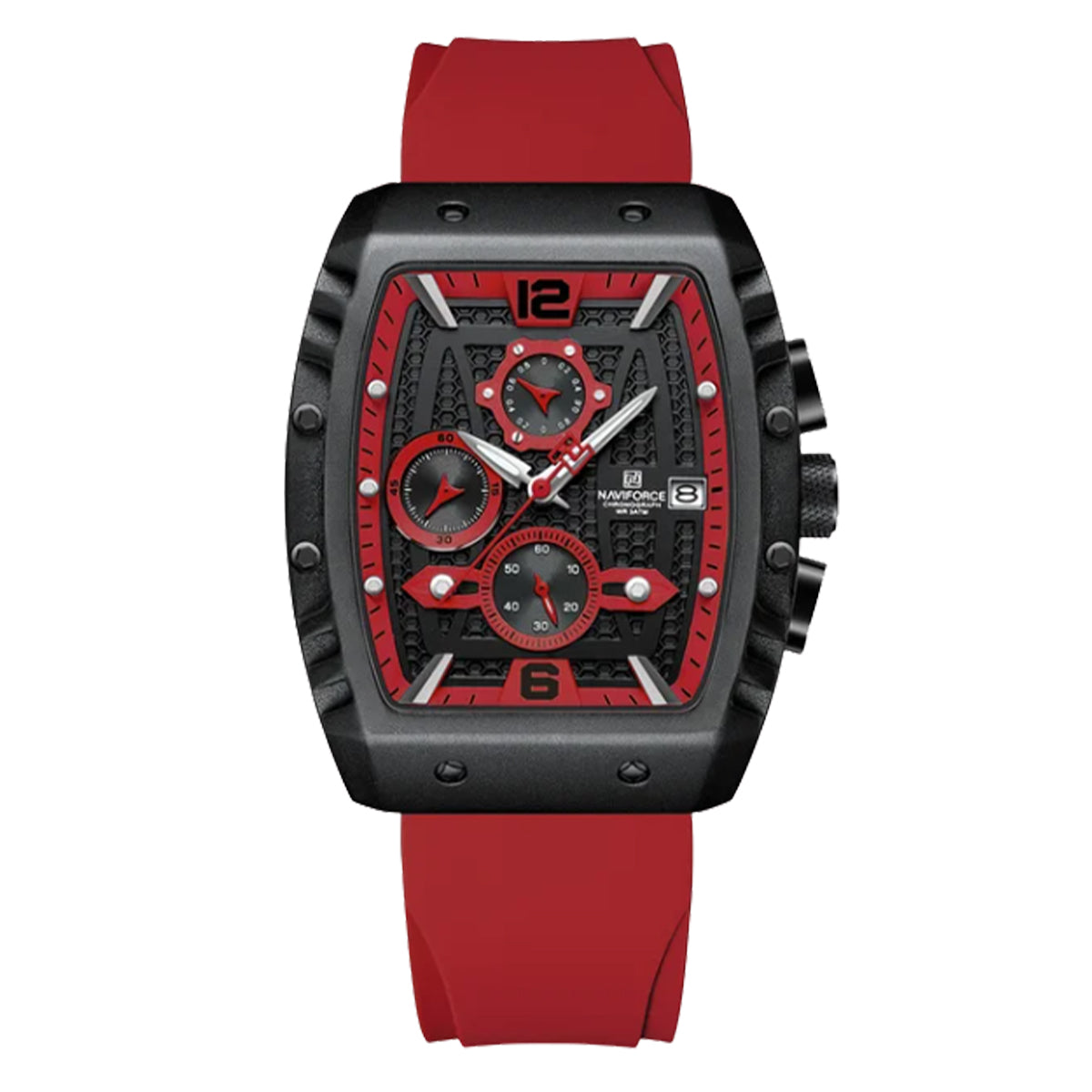 RELOJ NAVIFORCE RETRO ROJO NAV-120