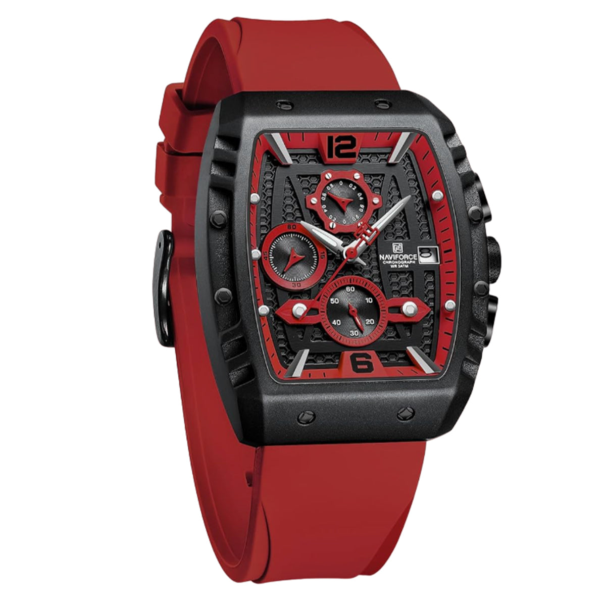 RELOJ NAVIFORCE RETRO ROJO NAV-120