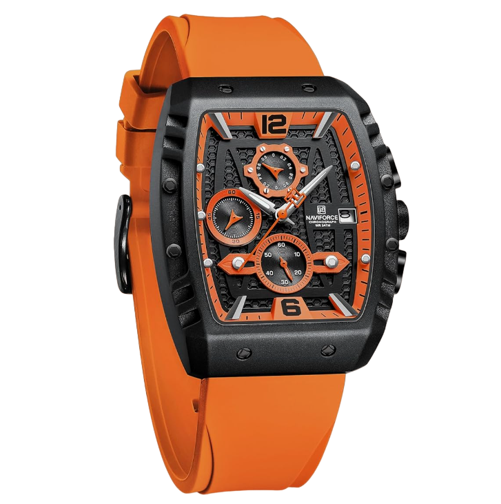 RELOJ NAVIFORCE RETRO NARANJA NAV-121