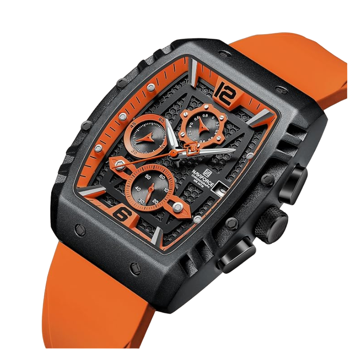 RELOJ NAVIFORCE RETRO NARANJA NAV-121