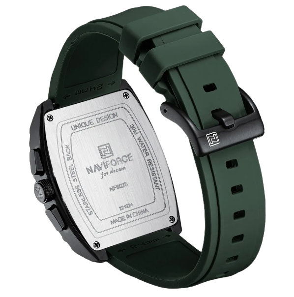 RELOJ NAVIFORCE RETRO VERDE NAV-123