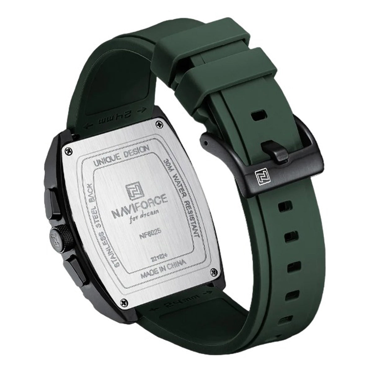 RELOJ NAVIFORCE RETRO VERDE NAV-123