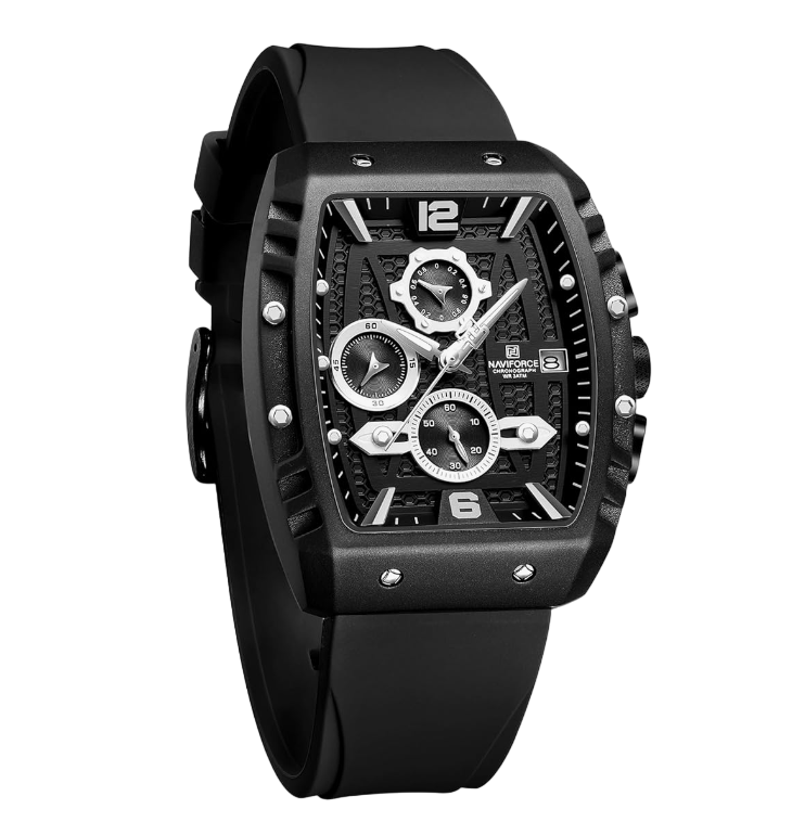 RELOJ NAVIFORCE RETRO NEGRO NAV-124