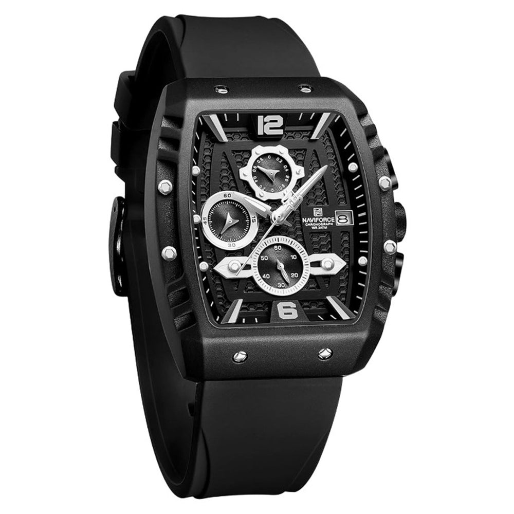 Reloj Naviforce NAV-124 Hombre Retro Negro