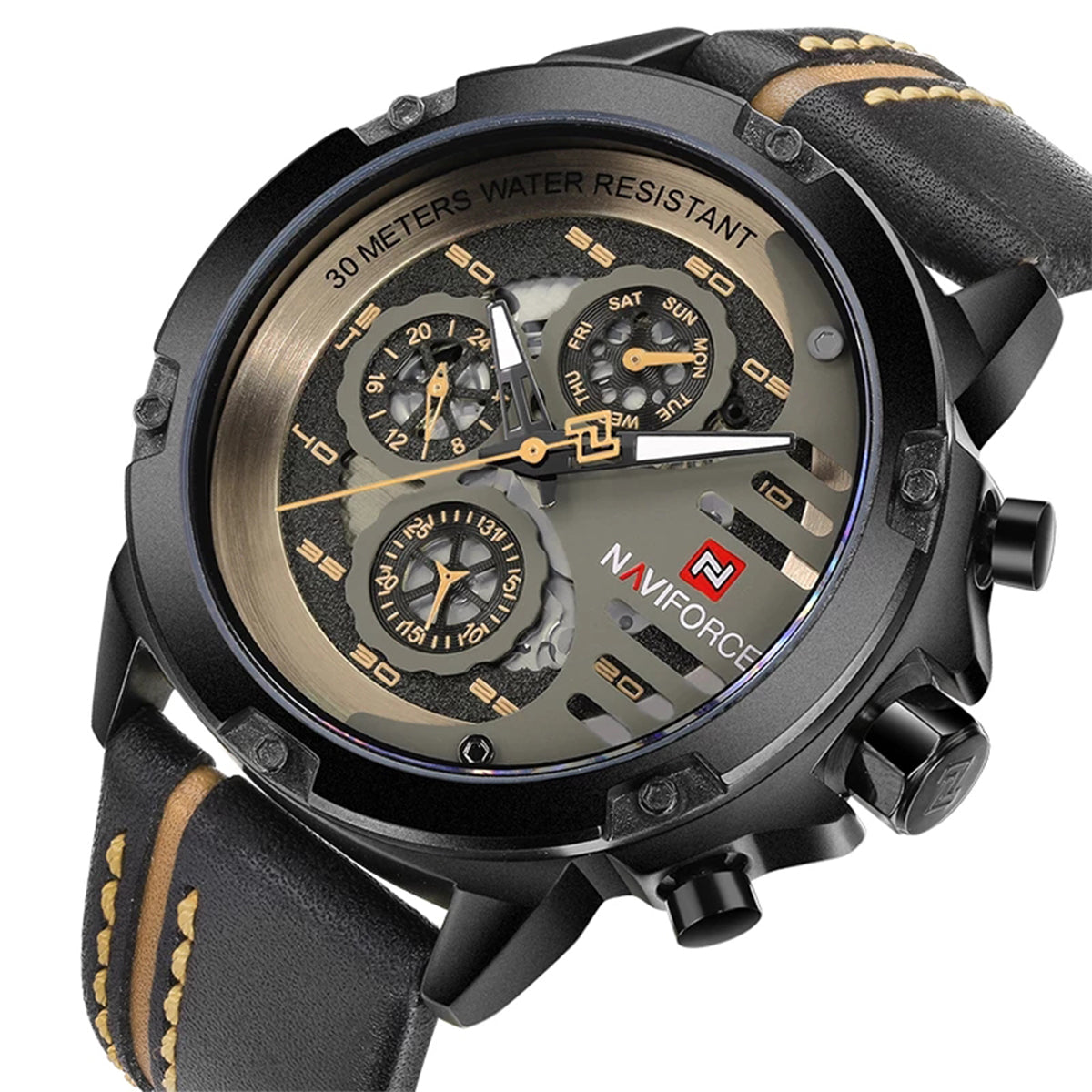 RELOJ NAVIFORCE CUERO ADIDS COBRE NAV-39