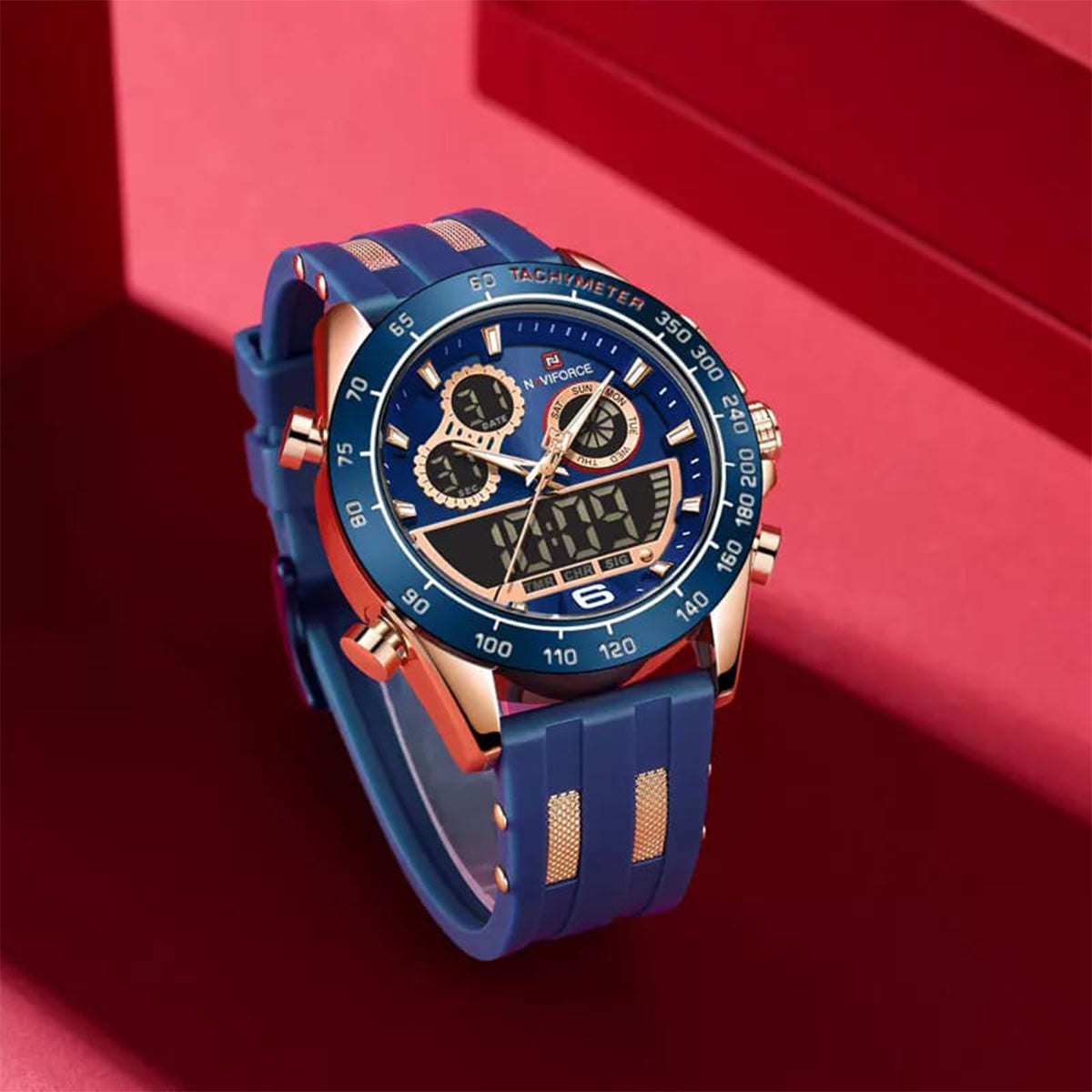 RELOJ NAVIFORCE SILICON BLUE NAV-65