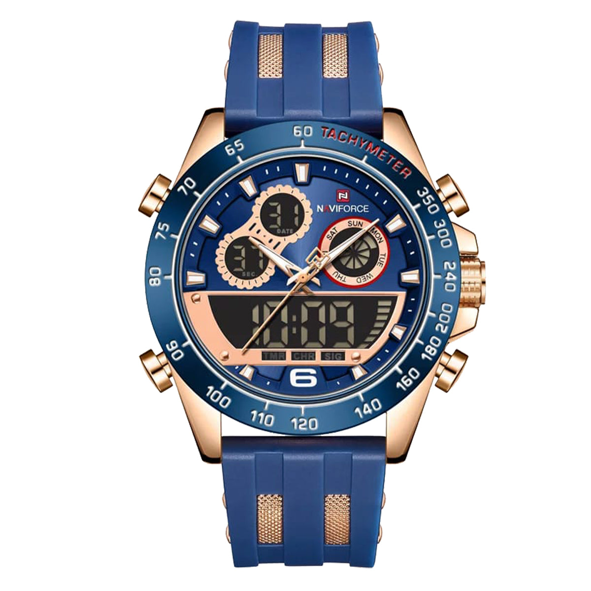 RELOJ NAVIFORCE SILICON BLUE NAV-65