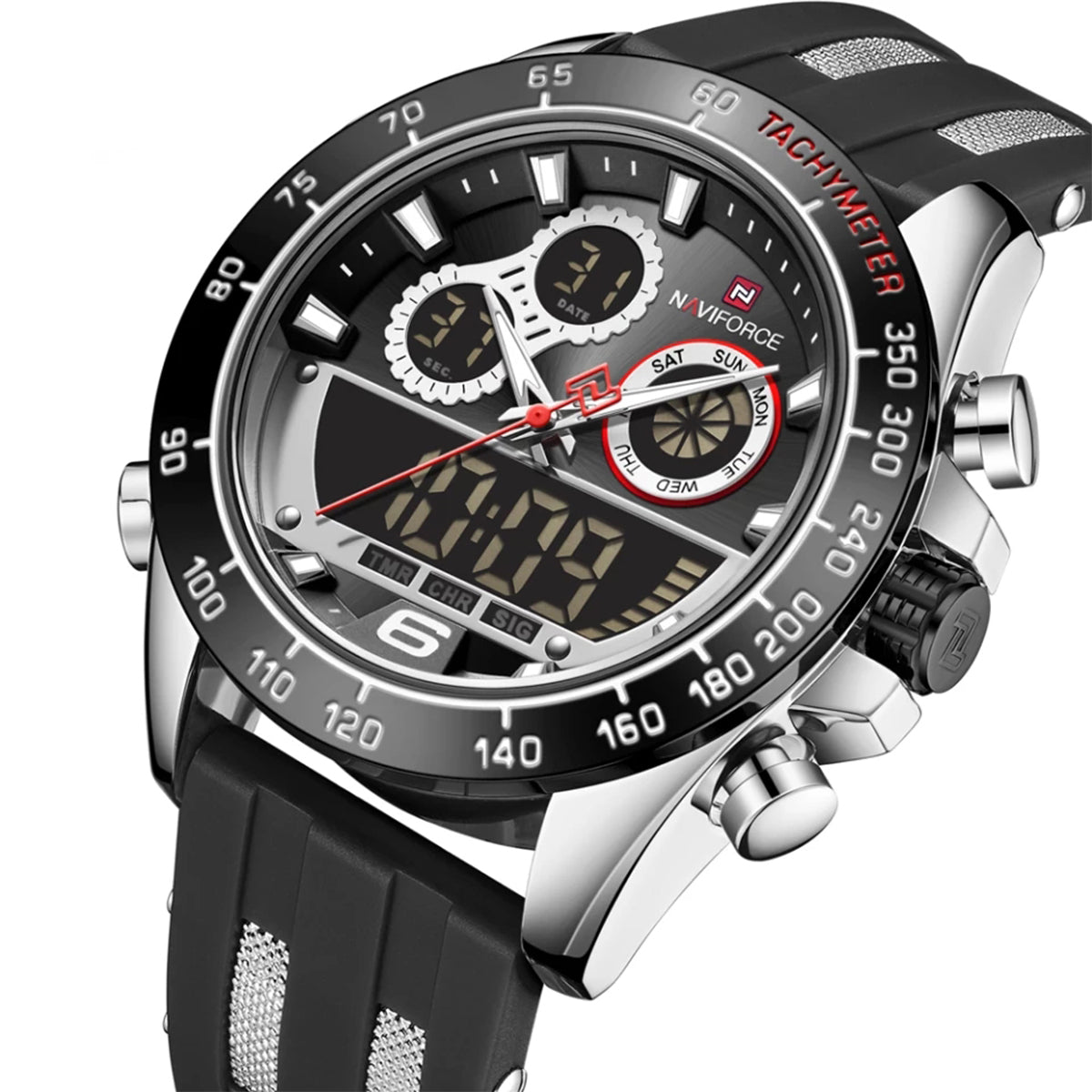 RELOJ NAVIFORCE SILICON BLACK NAV-67