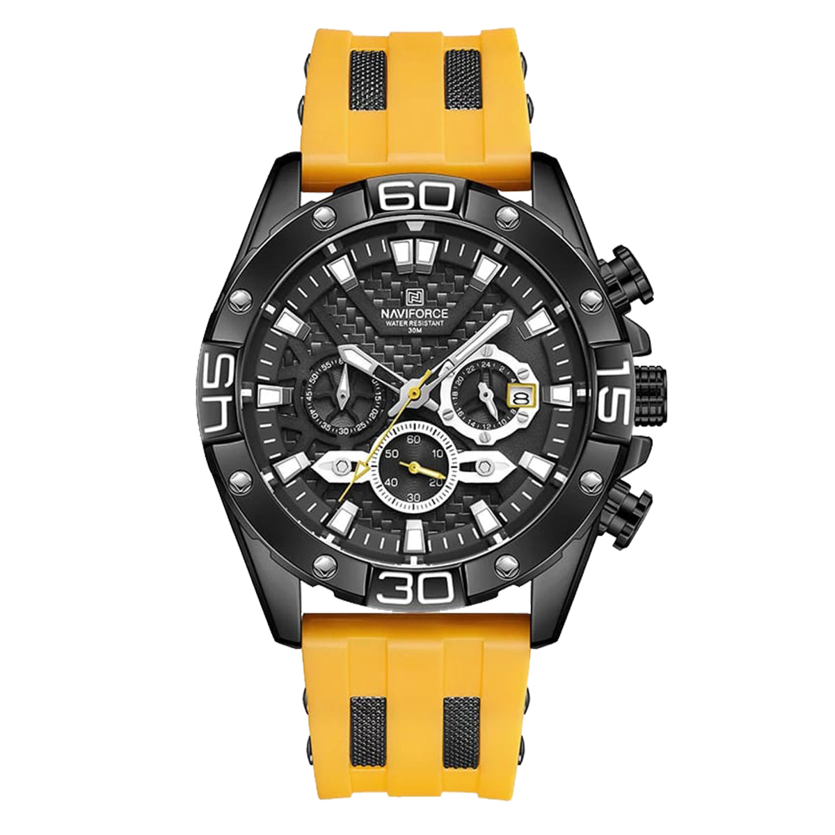 RELOJ NAVIFORCE SILICON AMARILLO NAV-69