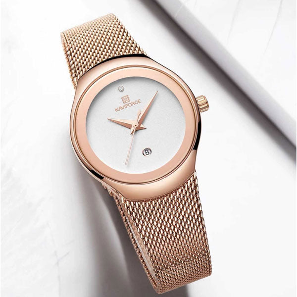 Reloj Naviforce NAV-M-1 Mujer Acero Oro Rosa