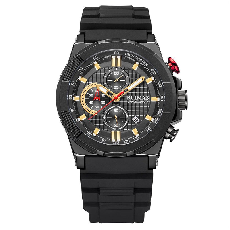 RELOJ RUIMAS SILICON NEGRO RUI-25