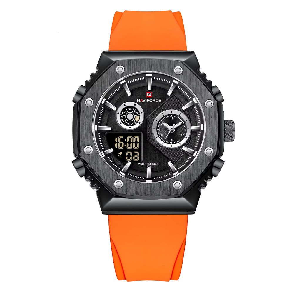 Reloj Naviforce NAV-97 Hombre Deportivo Naranja