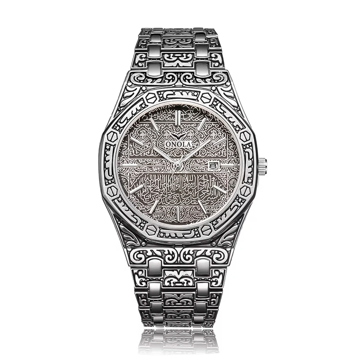 Reloj Onola ONO-1 Hombre Vintage Plateado