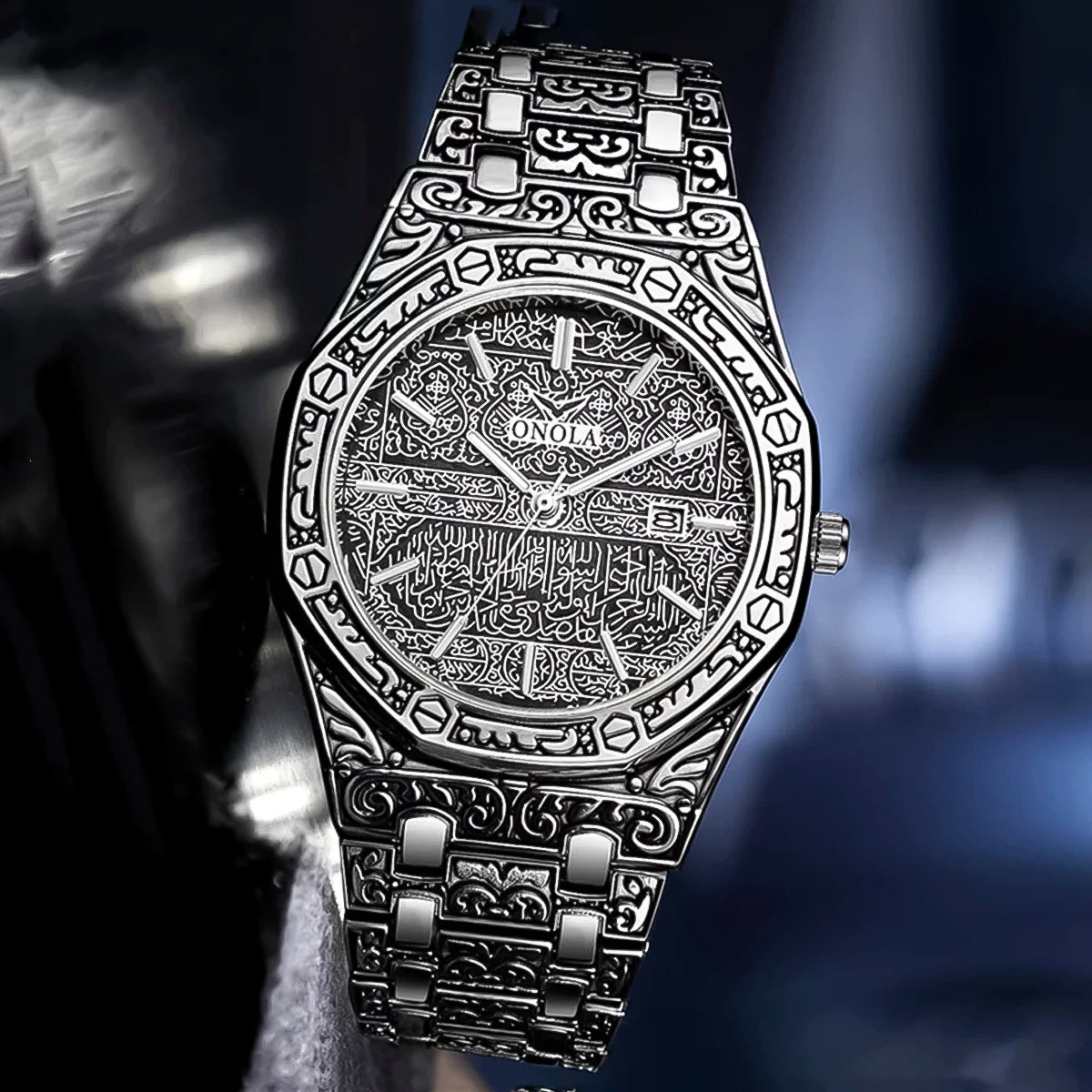 Reloj Onola ONO-1 Hombre Vintage Plateado