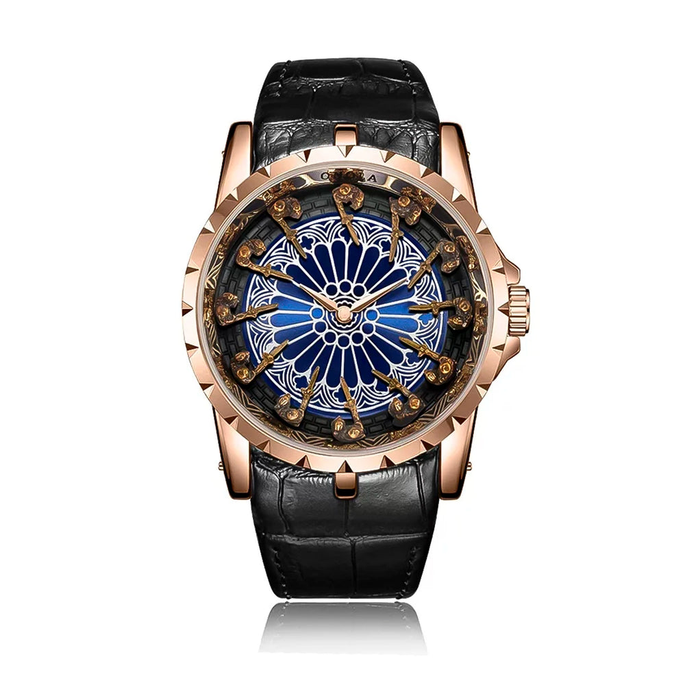 Reloj Onola ONO-22 Hombre Cuero Negro