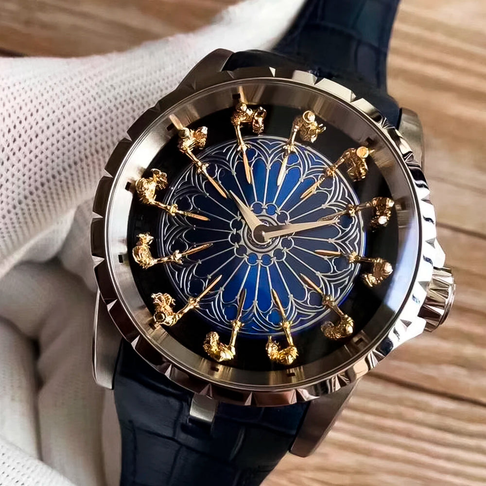Reloj Onola ONO-22 Hombre Cuero Negro
