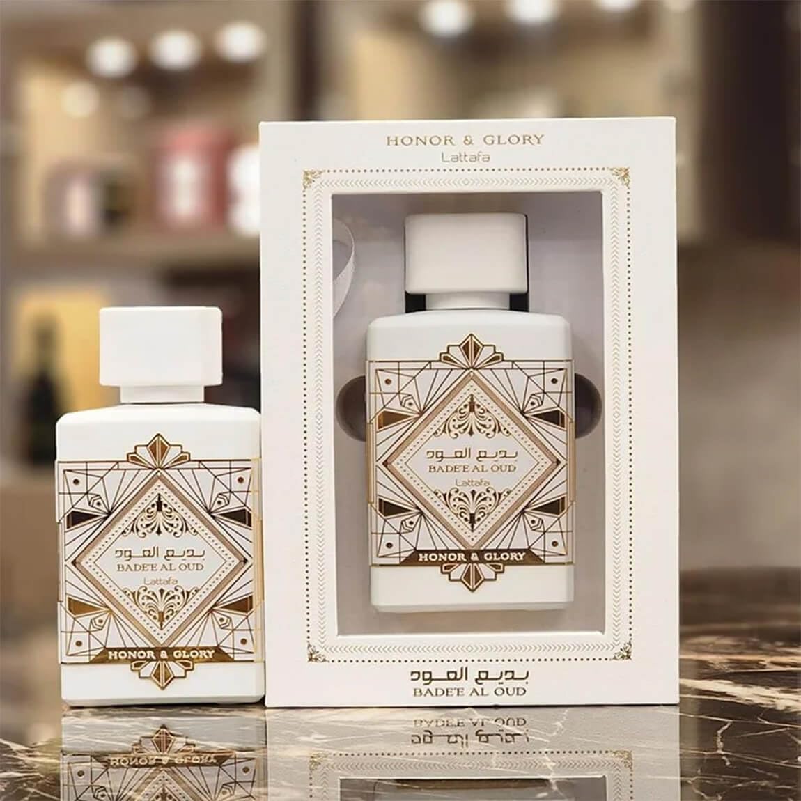 BADE'E AL OUD HONOR & GLORY LATTAFA 100ML UNISEX PERF-14