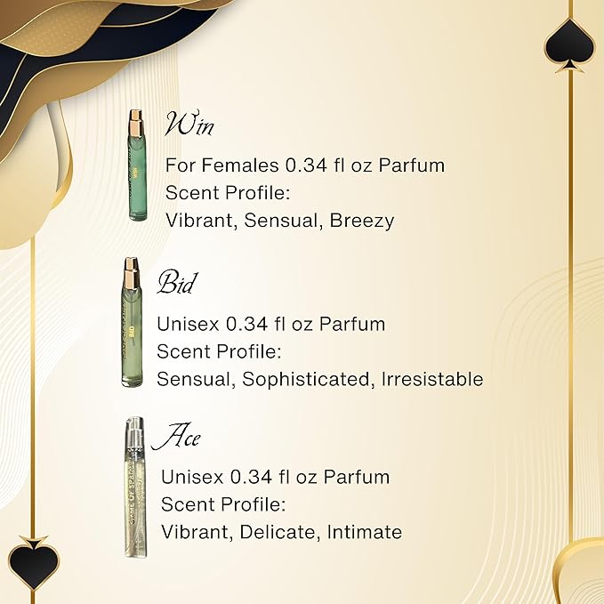 Perfume Game of Spades PERF-6 Coffret 9 Piezas