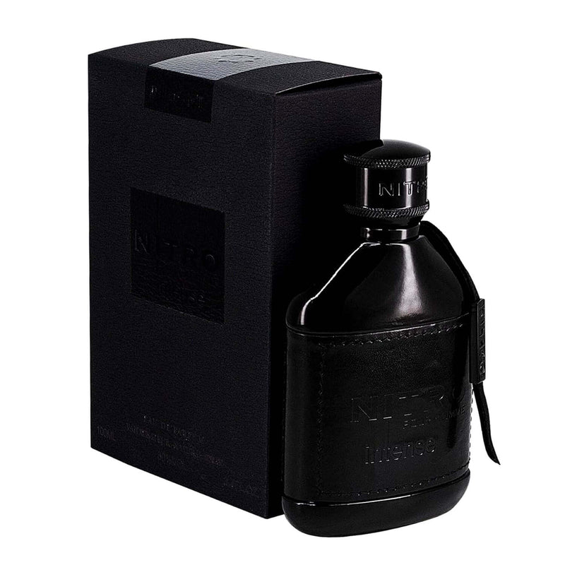 Perfume Nitro Intense Dumont París 100ml EDP, fragancia oriental amaderada para hombres, lanzado en 2023.