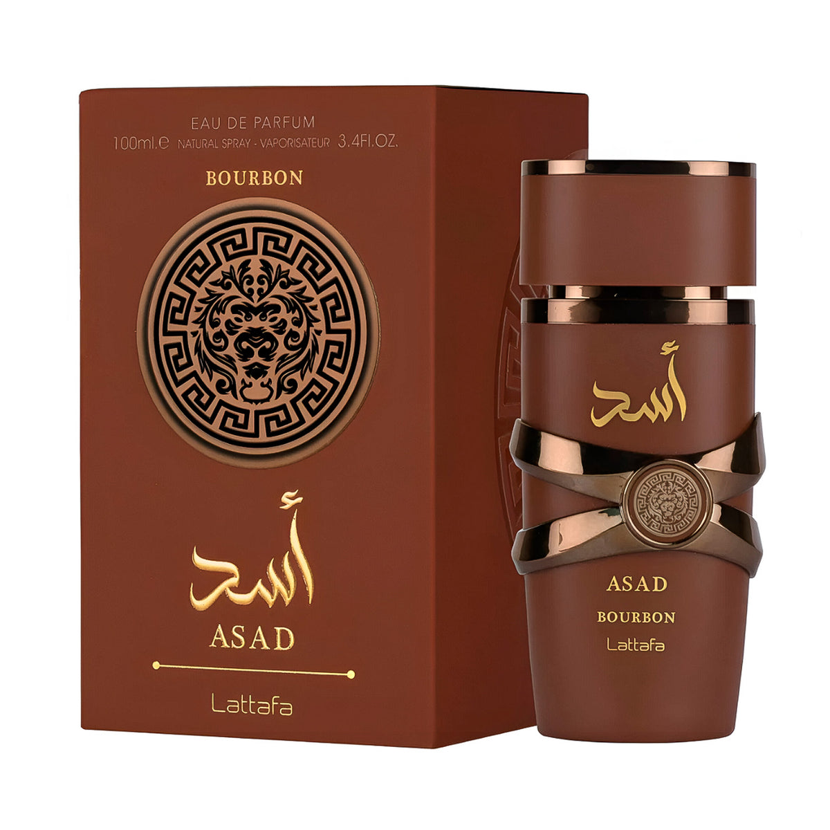 ASAD BOURBON LATTAFA EDP MEN 100ML PERF-77