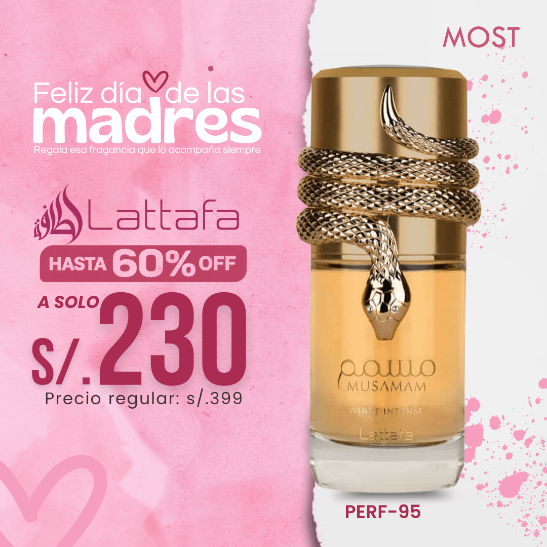 Perfume Musamam White Intense PERF-95 By Lattafa 100ml
