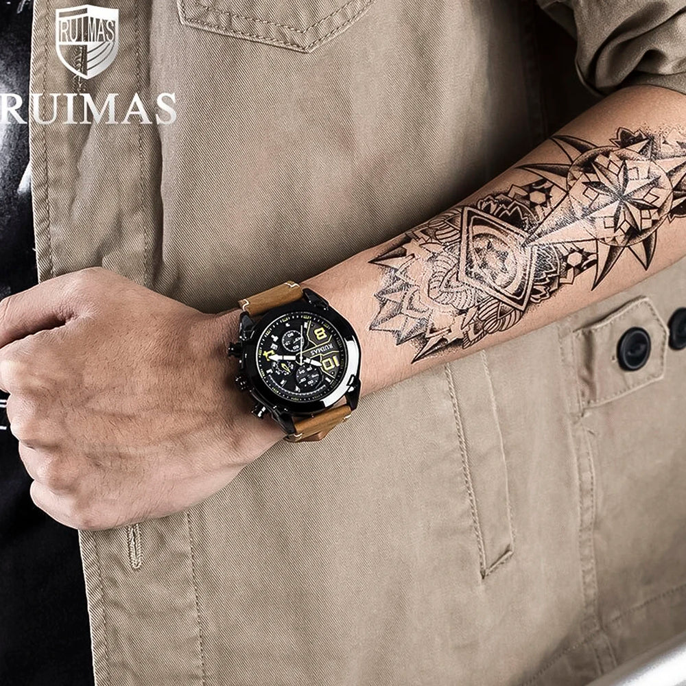 Reloj Ruimas RUI-10 Hombre Cuero Marrón