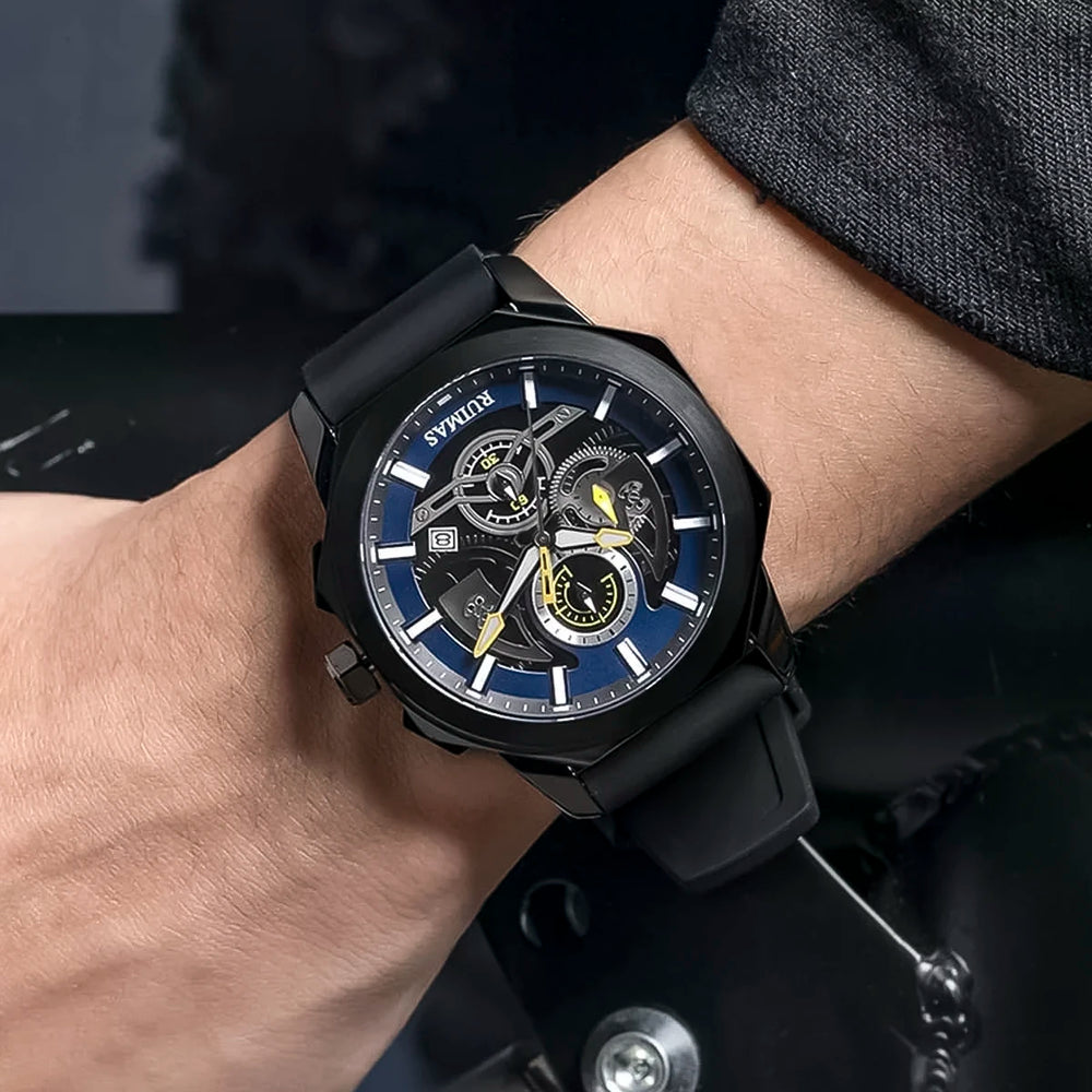 Reloj Ruimas RUI-12 Hombre Deportivo Negro