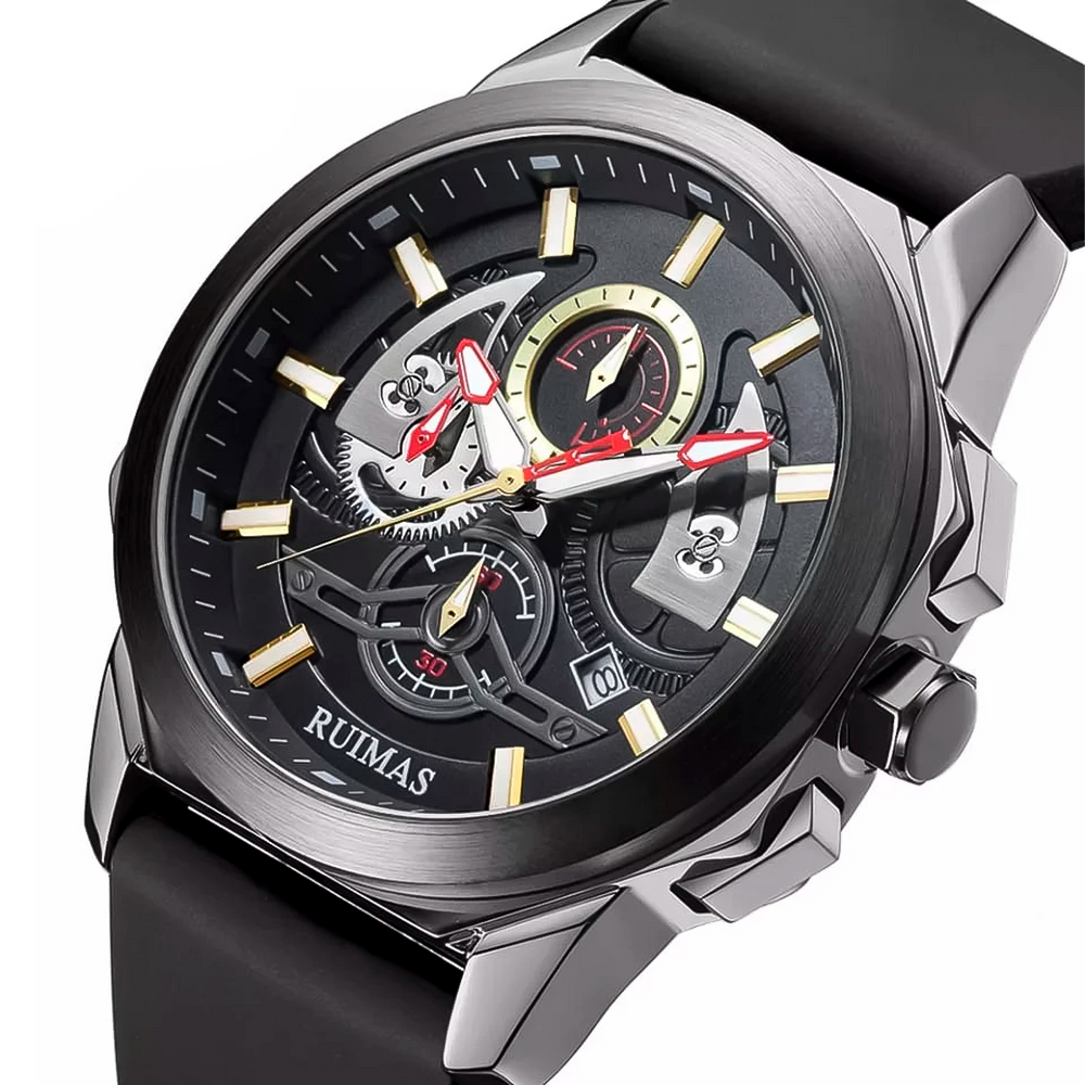 Reloj Ruimas RUI-13 Hombre Deportivo Negro