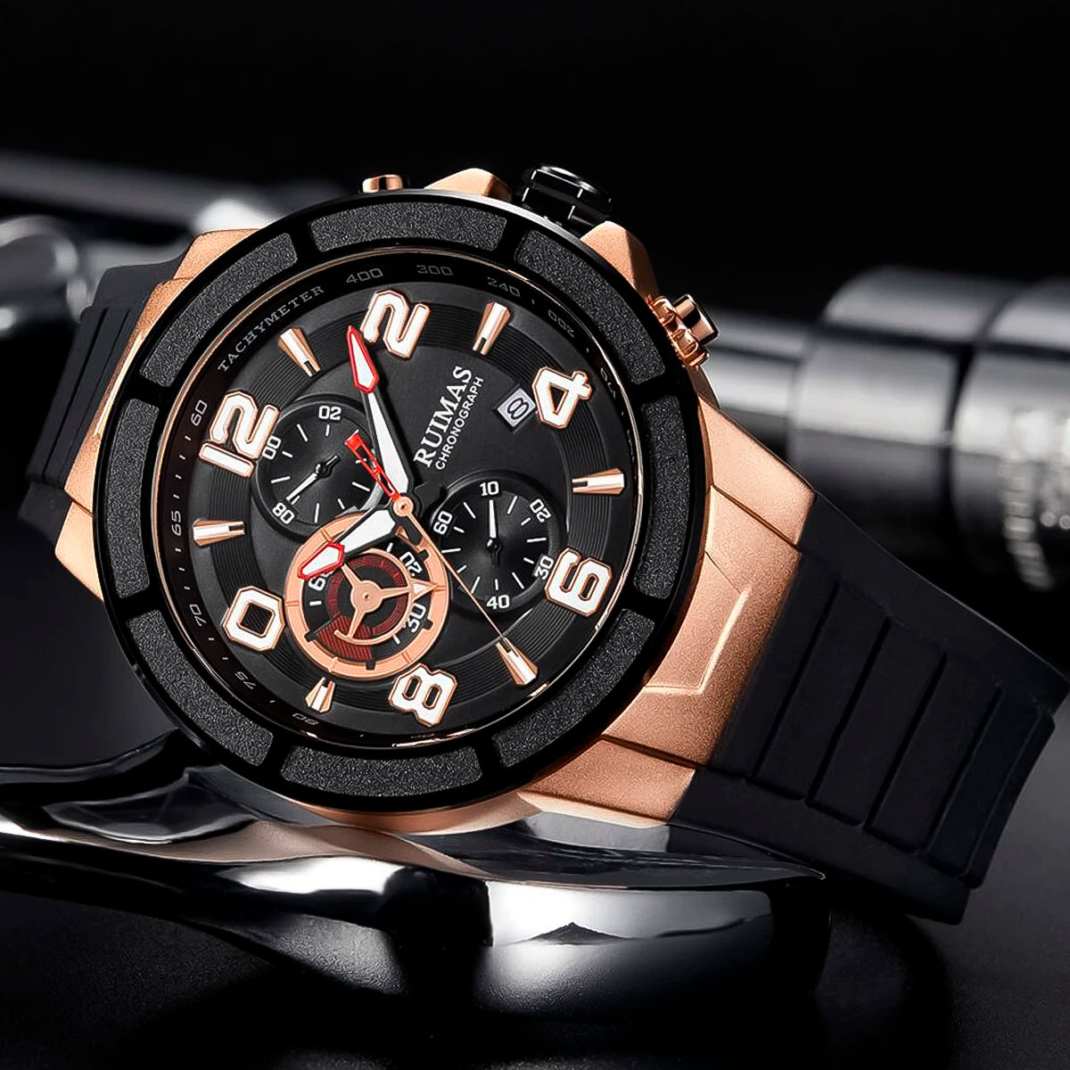 RELOJ RUIMAS SILICON ROSE GOLD RUI-14