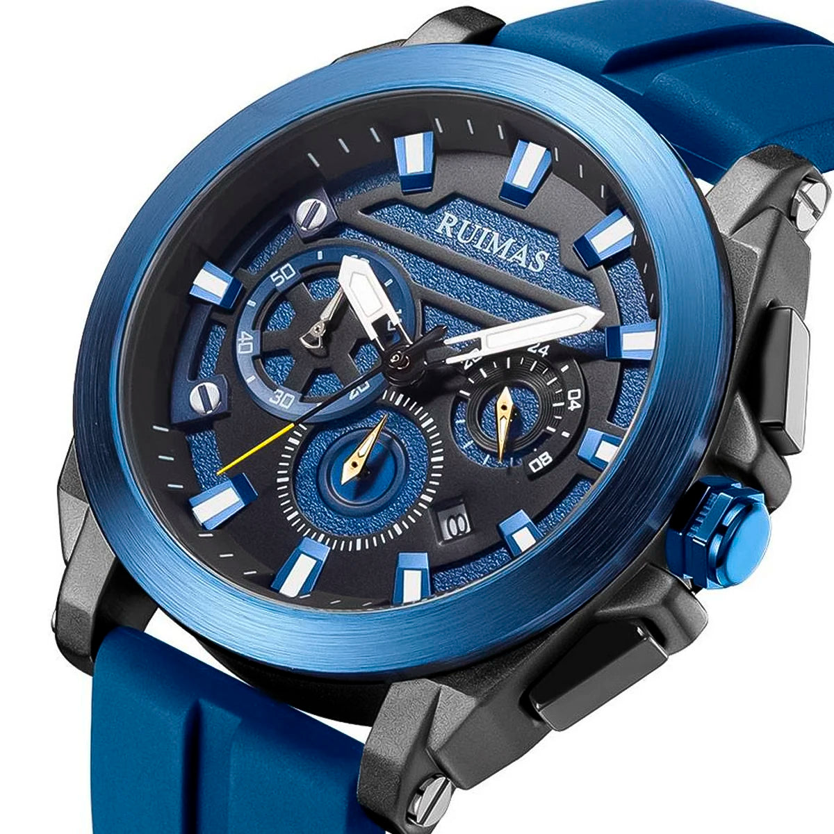 RELOJ RUIMAS SILICONA BLUE RUI-17