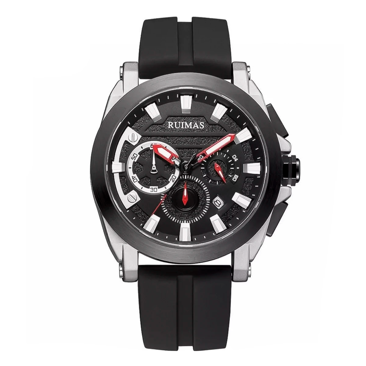 RELOJ RUIMAS SILICONA NEGRO RUI-18