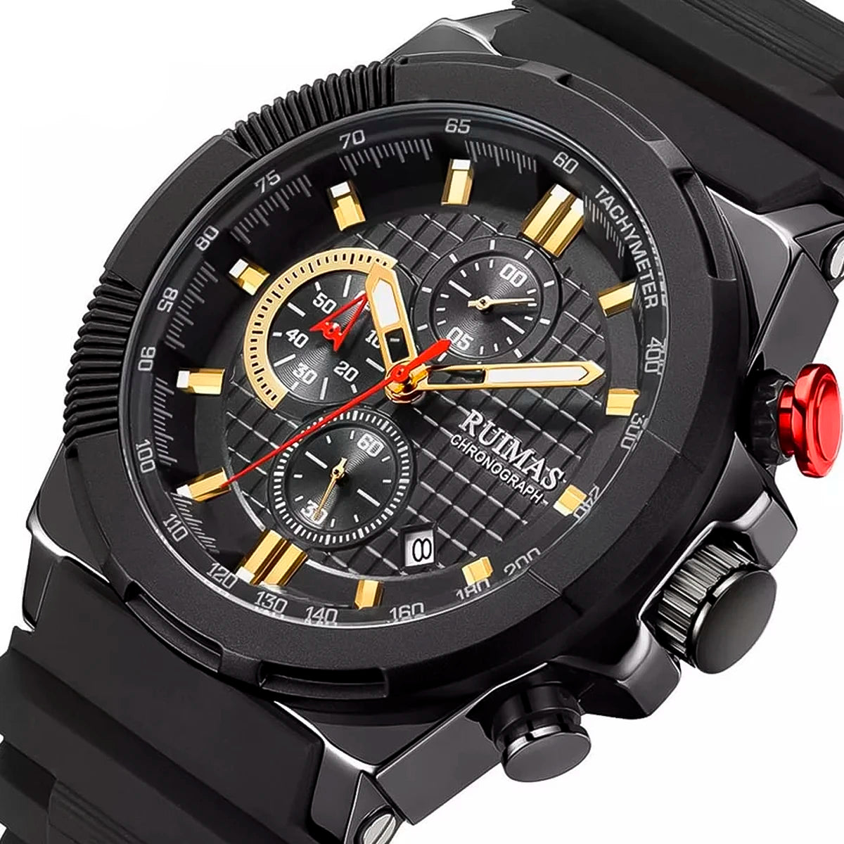 RELOJ RUIMAS SILICON NEGRO RUI-25