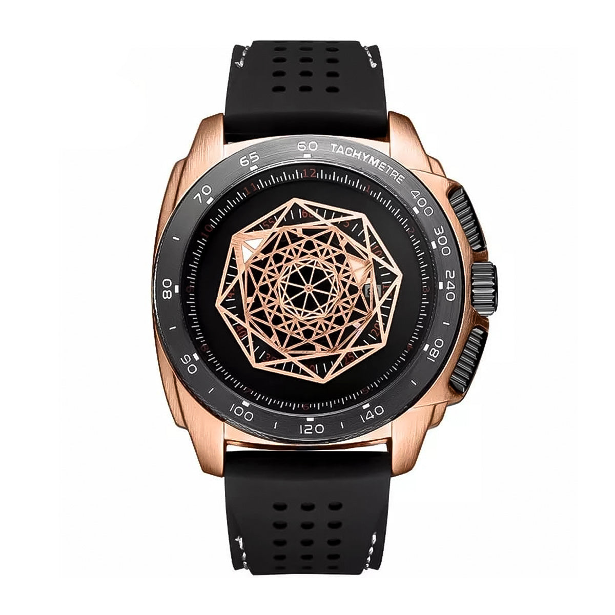 RELOJ RUIMAS SILICON ESTRELLA DORADO RUI-28